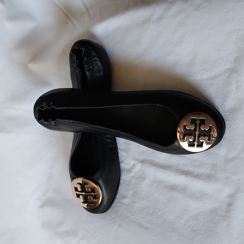 New! Tory Burch Leather Flats
